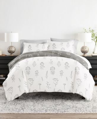 Botany Floral Light Gray