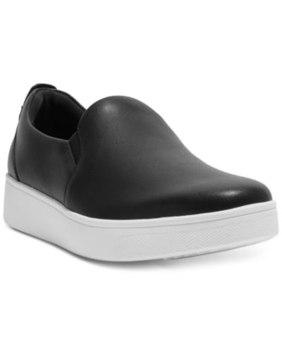 Женские слипоны-кеды FitFlop Rally Platform