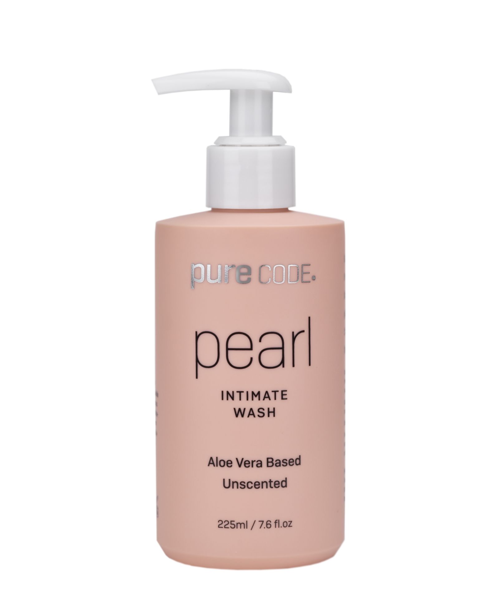 Средство для интимной гигиены PURECODE Pearl Probiotic Aloe Vera-Based-Unscented, 225ml/7.6fl.oz