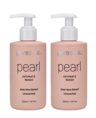 Средство для интимной гигиены PURECODE Pearl Probiotic Aloe Vera-Based-Unscented 225ml/7.6fl.oz Duo