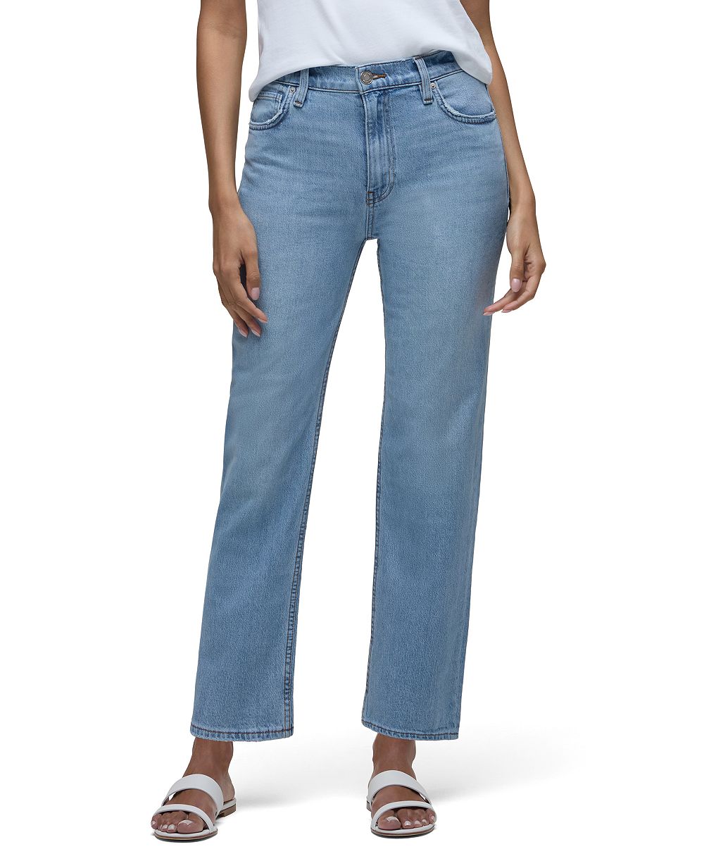 Hudson Jeans Women's Remi High-Rise Light-Wash Straight-Leg Jeans