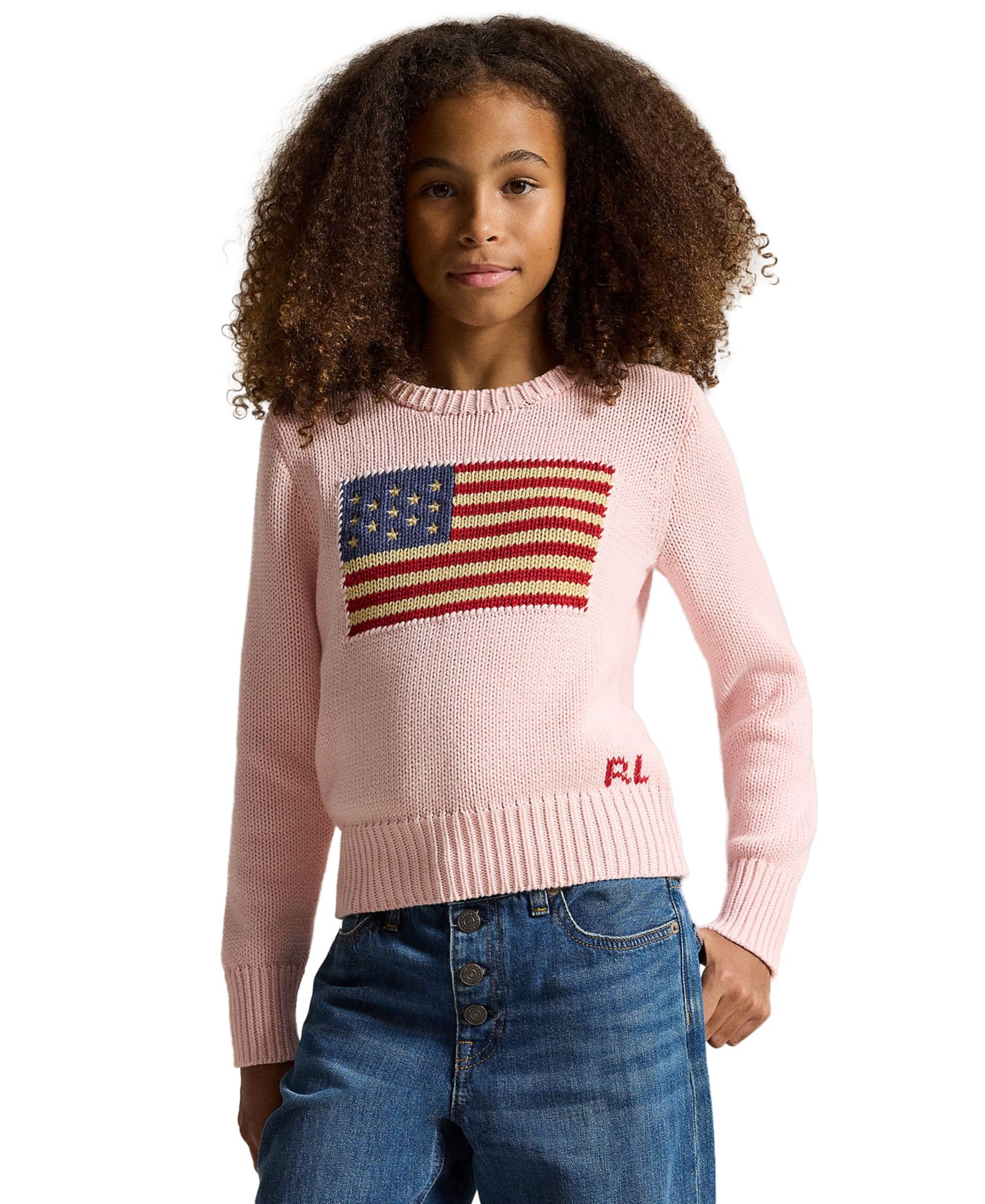 Детский джемпер Polo Ralph Lauren Flag Crewneck