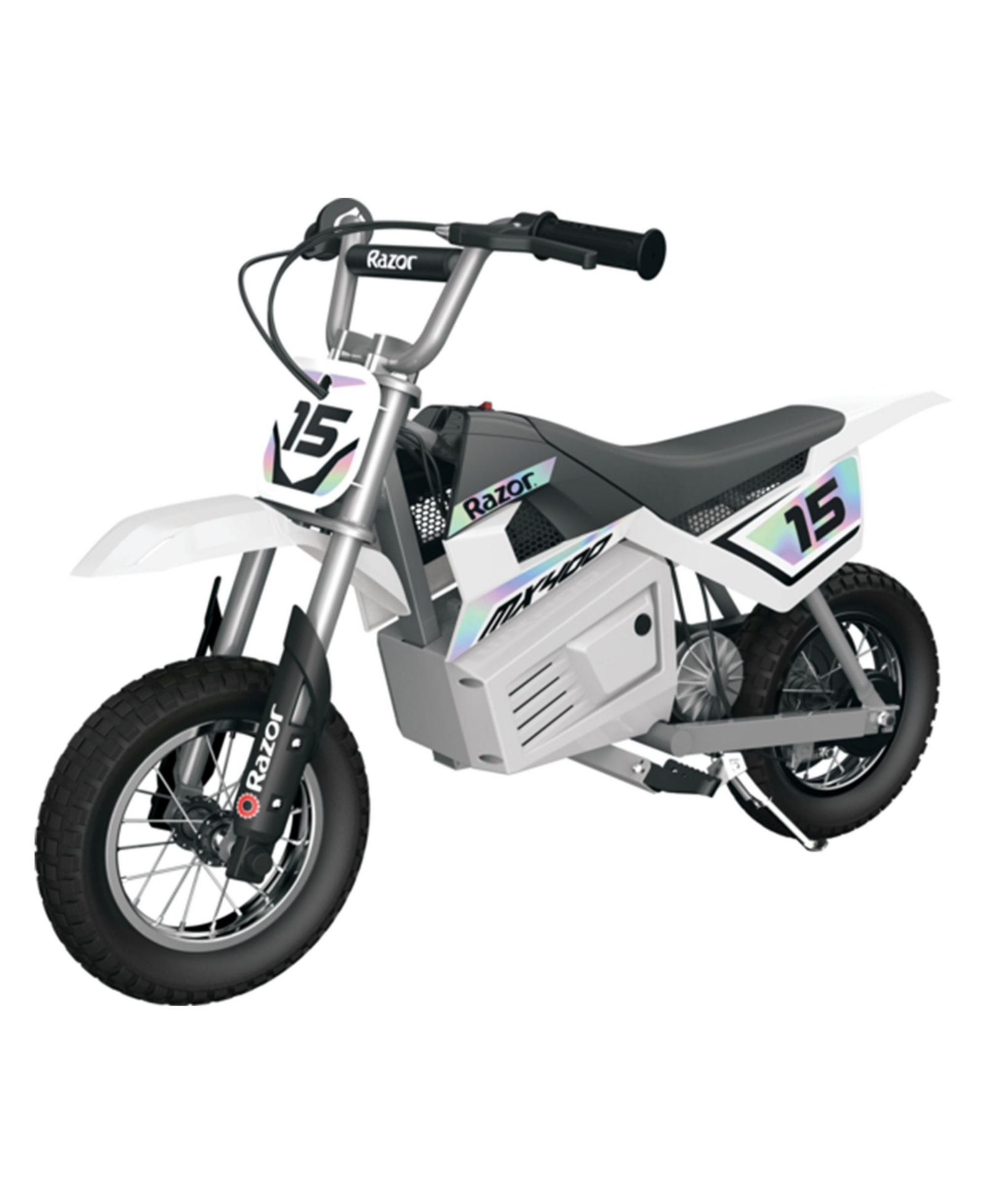 Электромотоцикл Razor MX400 Dirt Rocket 24V, белый