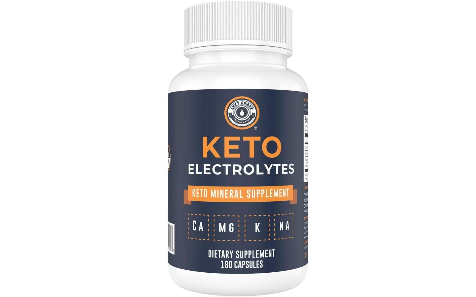 Left Coast Performance Капсулы электролитов Keto