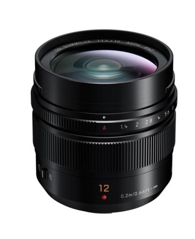 Panasonic Lumix G Leica Dg Summilux 12mm f/1.4 Aspherical Wide-Angle Lens for Micro Four Thirds