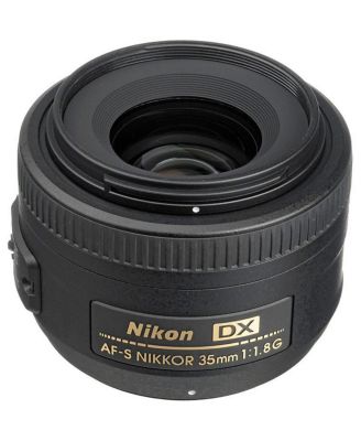 Nikon 35mm f/1.8G AF-S DX NIKKOR Lens for DSLR Cameras