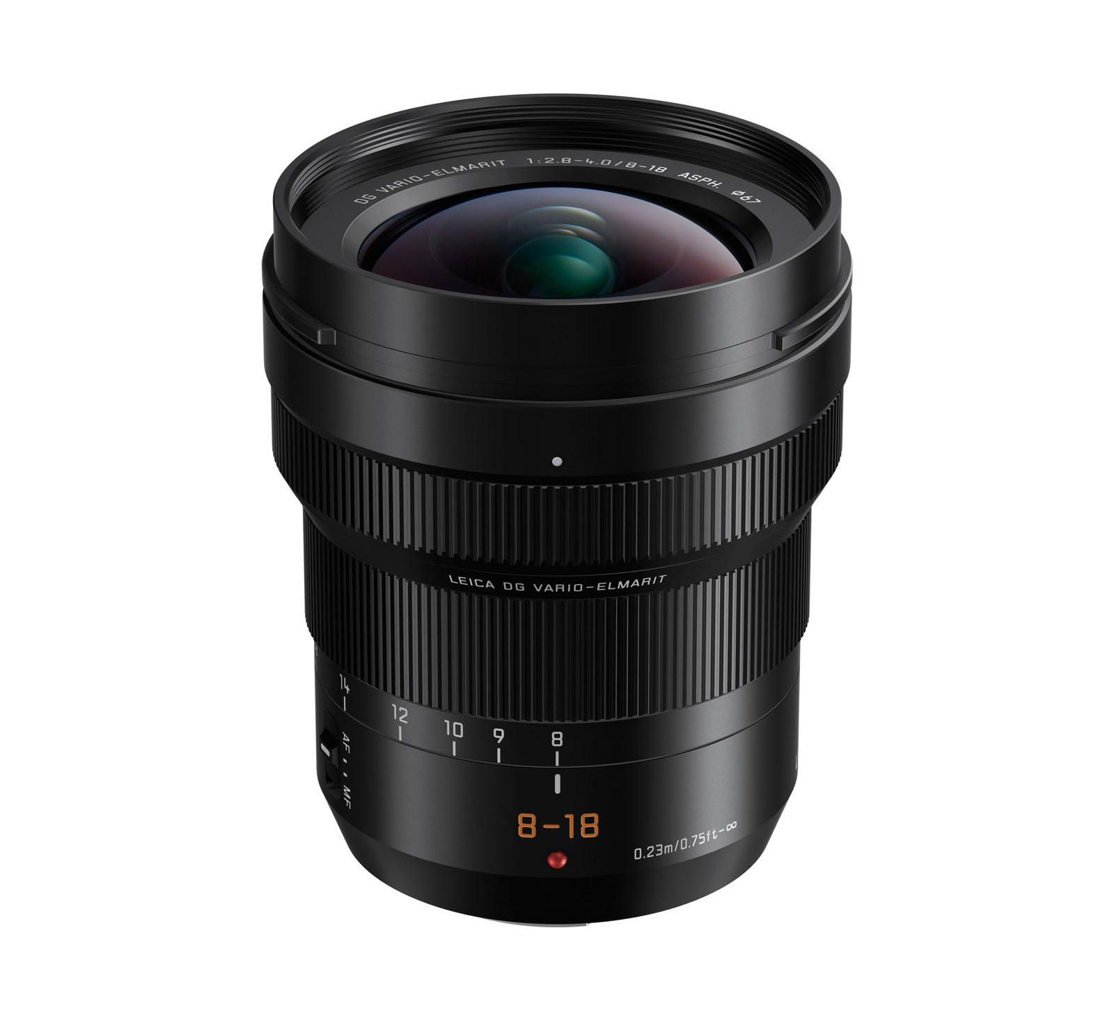 Panasonic Lumix G Leica DG Vario-Elmarit 8-18mm f/2.8-4 Aspherical Wide Angle Zoom Lens for Micro Four Thirds