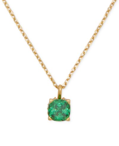 Подвеска-кулон kate spade new york Cubic Zirconia Square, 16" + 3" extender