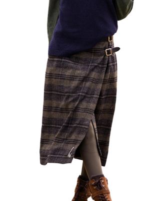 Юбка миди Celtic & Co. Women's в клетку тартан