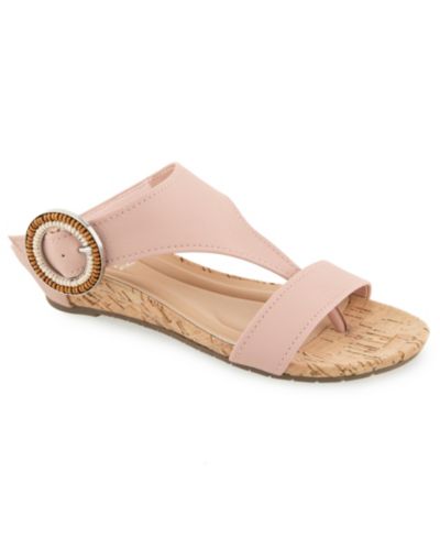 Kenneth Cole Reaction Women's Great Buckle Wedge Sandals