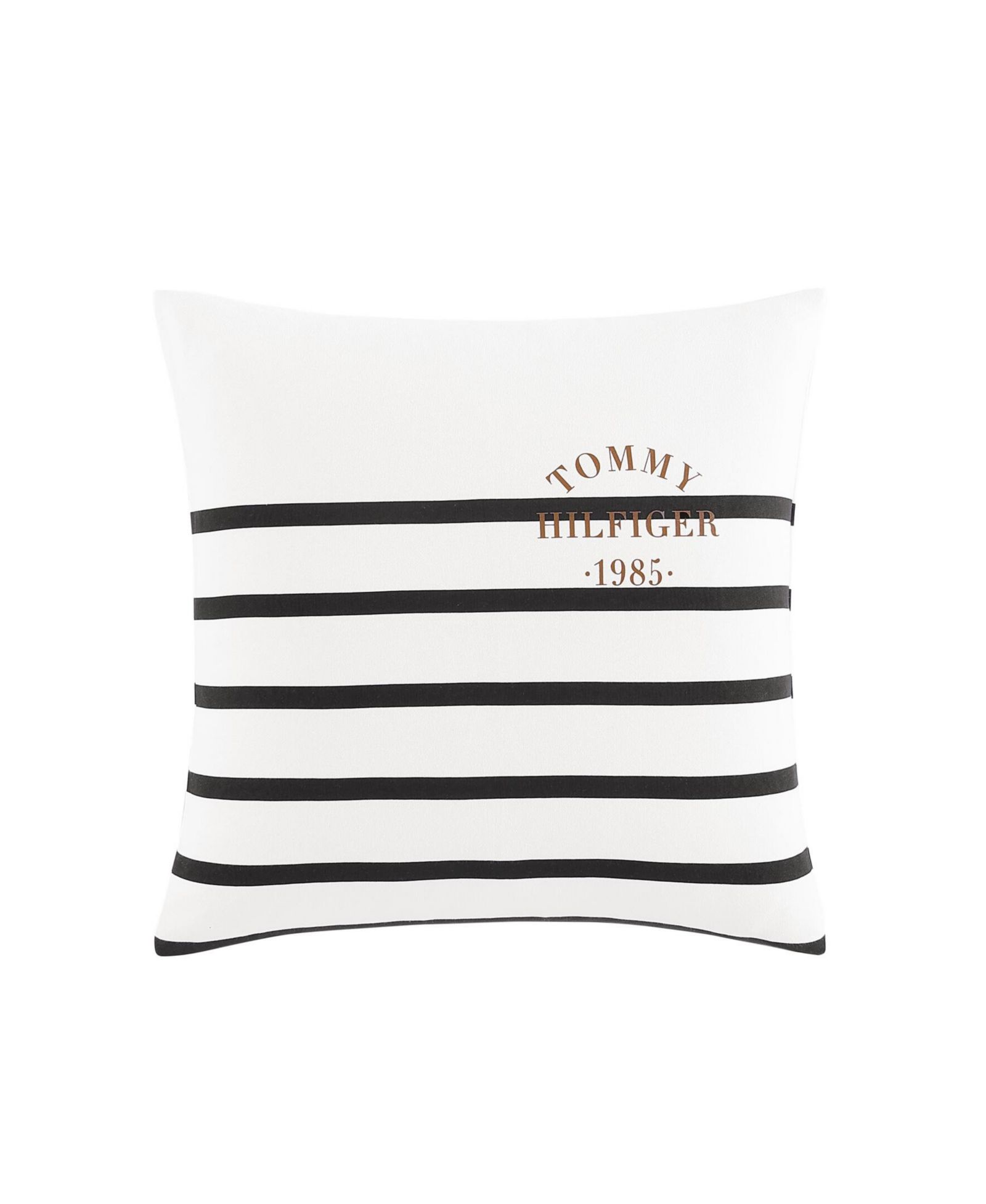 Tommy Hilfiger Placement Stripe Knitted Square Pillow, 20" X 20"