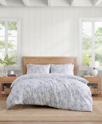 Комплект из 2 предметов Tommy Hilfiger Ethereal Floral Cotton, пододеяльник, Twin