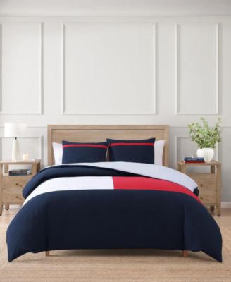 Комплект пододеяльников Tommy Hilfiger Iconic Anniversary Seersucker 3-Pc., Full/Queen