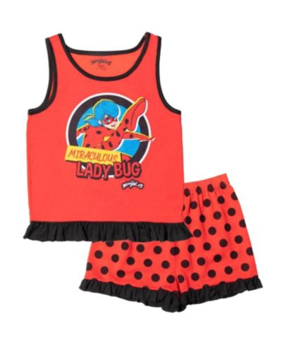 Детская пижама Miraculous рубашка и шорты
