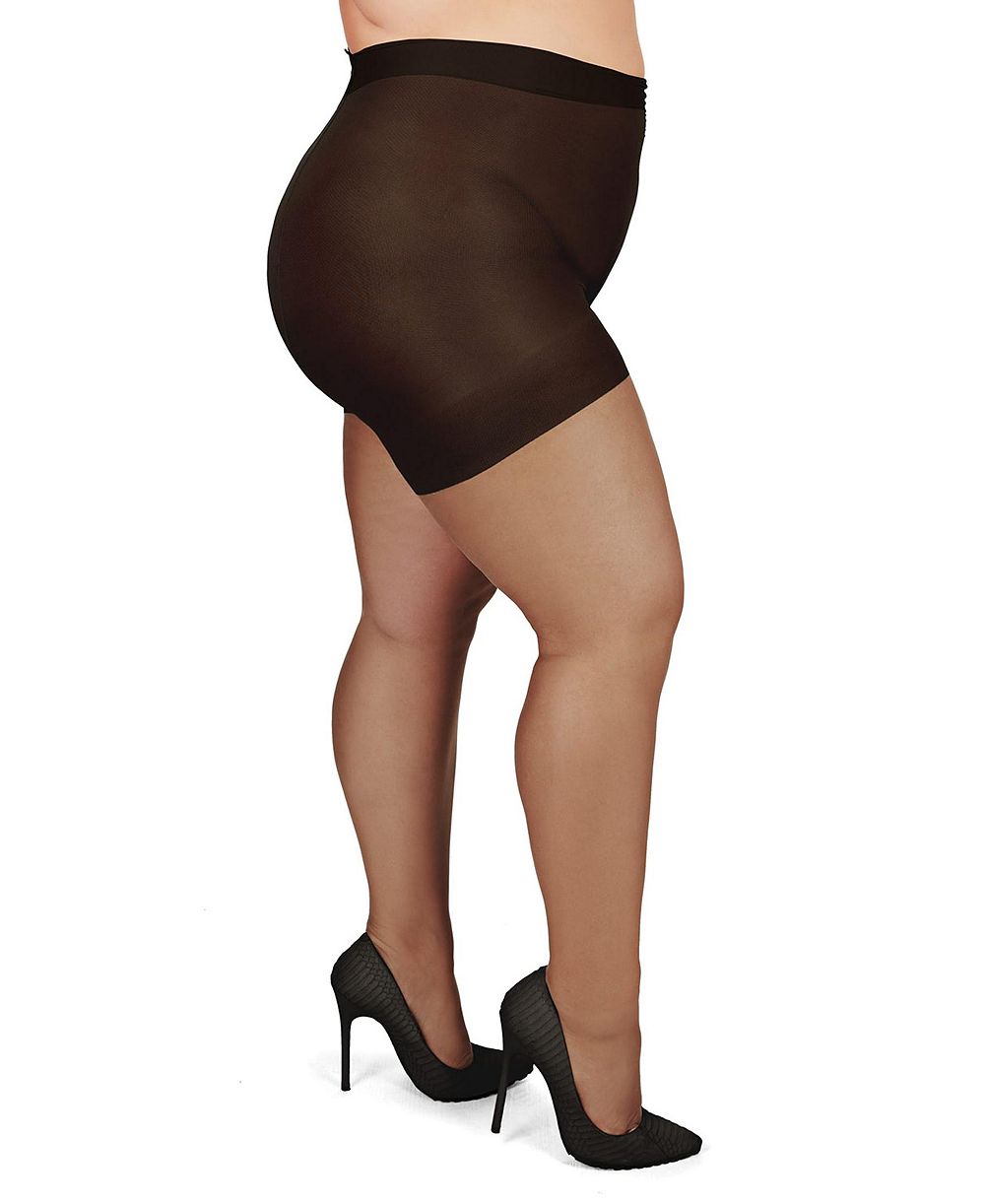 Колготки MeMoi Plus Size с утягивающим эффектом и усиленным мыском