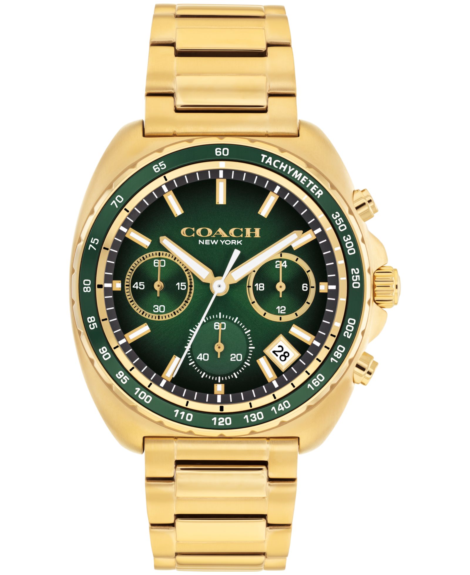 Мужские часы COACH Charter двухцветные из нержавеющей стали, 39mm