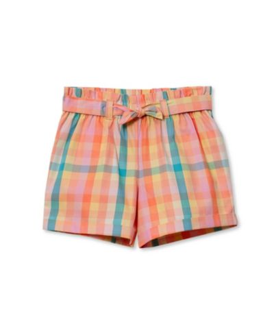 Orange multi plaid