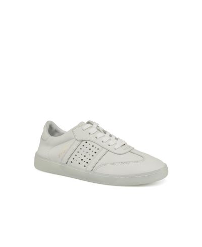 White leather
