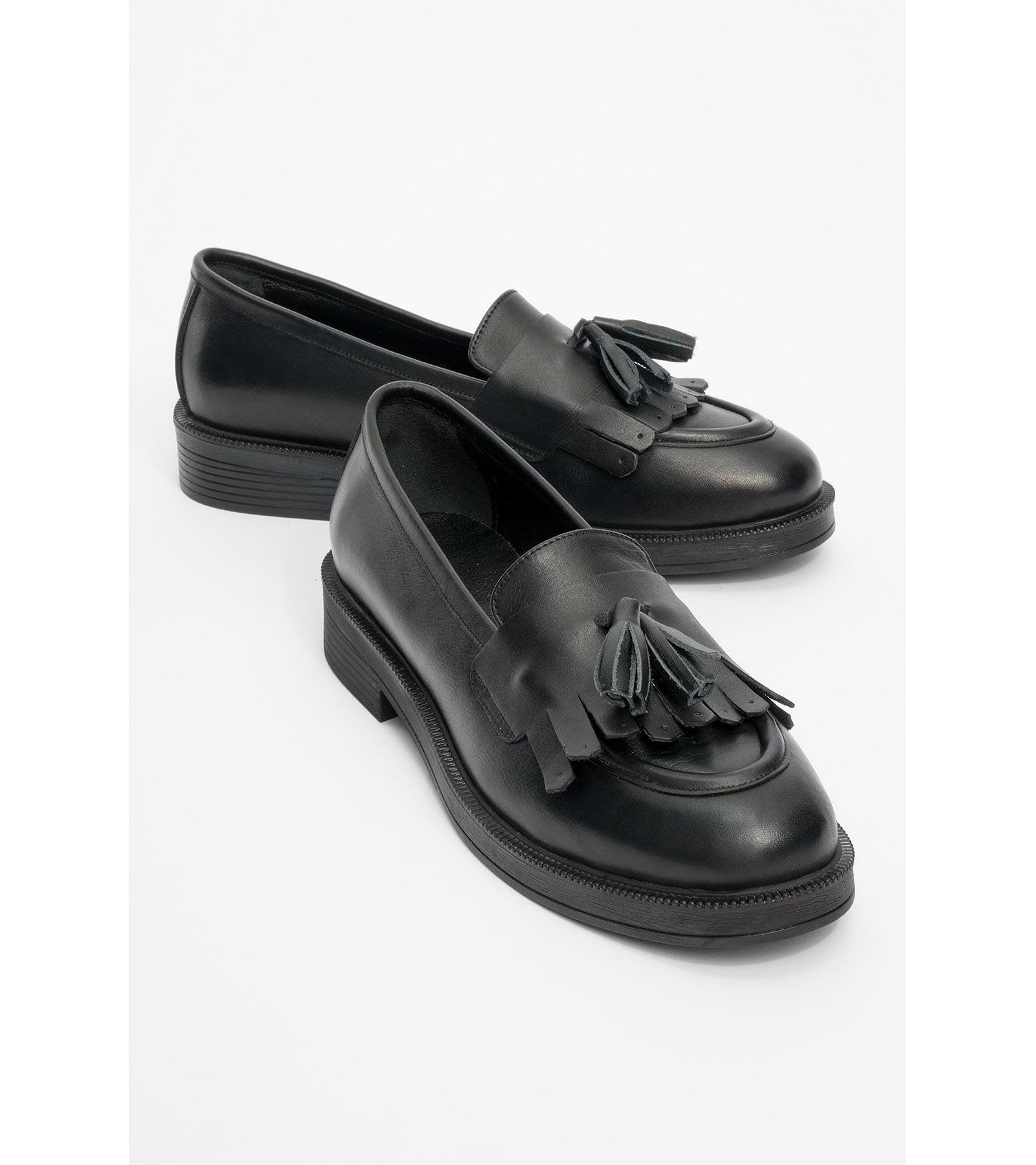 Лоферы Forever & Always Shoes Milly Leather Tassel