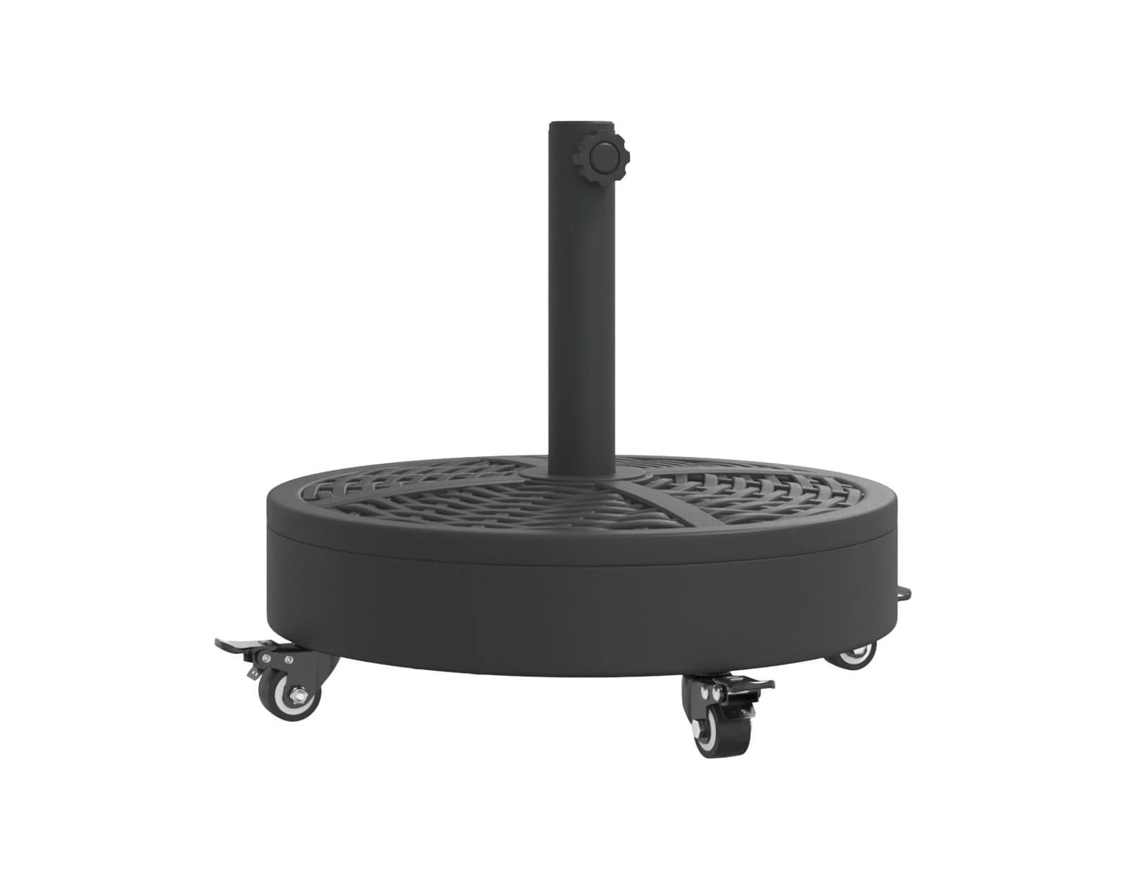 Основание для зонта vidaXL с колесами для шестов 1.5"/1.9" 59.5 lb Round