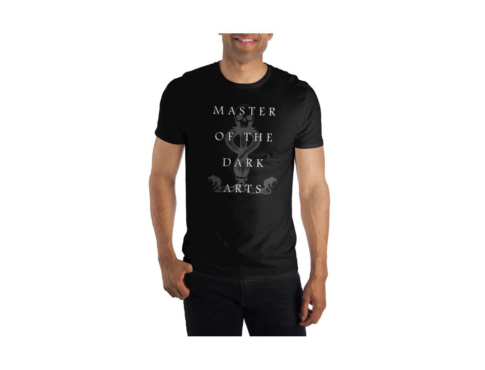 Harry Potter Big & Tall Master of the Dark Arts Dark Mark Black Tee Shirt T-Shirt-4XL