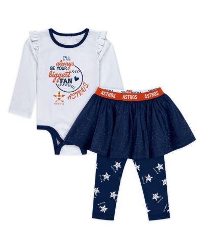 Комплект WEAR by Erin Andrews Tutu для малышей Houston Astros 3-Piece