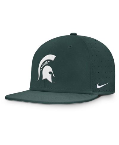 Мужская бейсболка Nike Michigan State Spartans On-Field Dugout True Performance Fitted Green