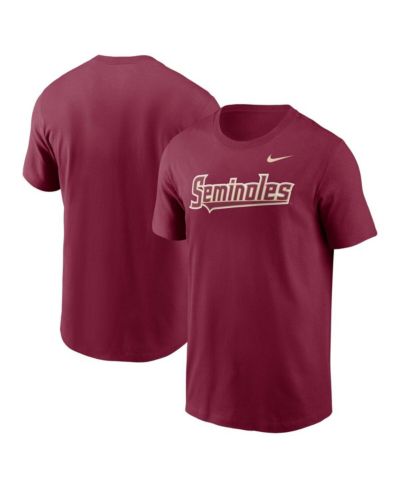 Мужская футболка Nike Garnet Florida State Seminoles Baseball Wordmark