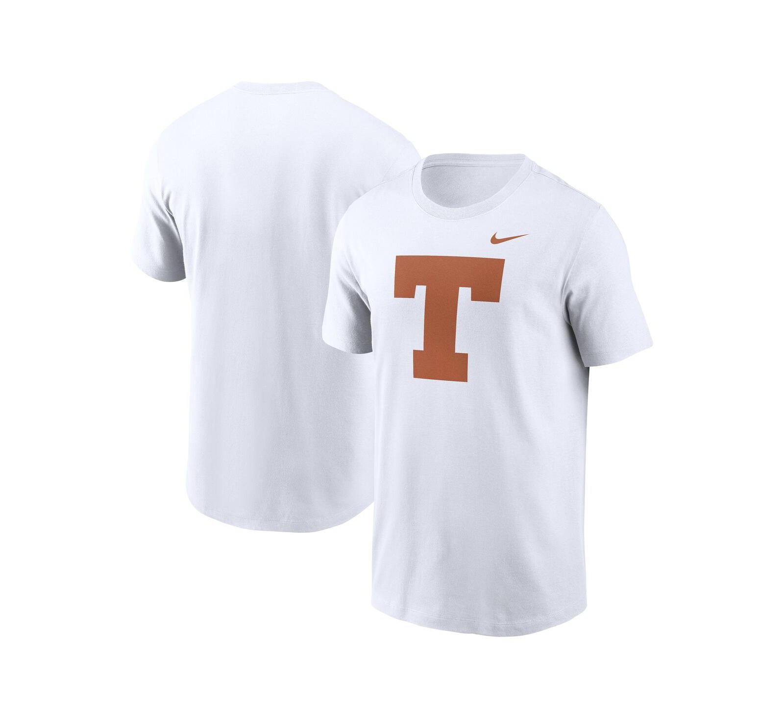 Nike Men's White Texas Longhorns Baseball Logo T-Shirt