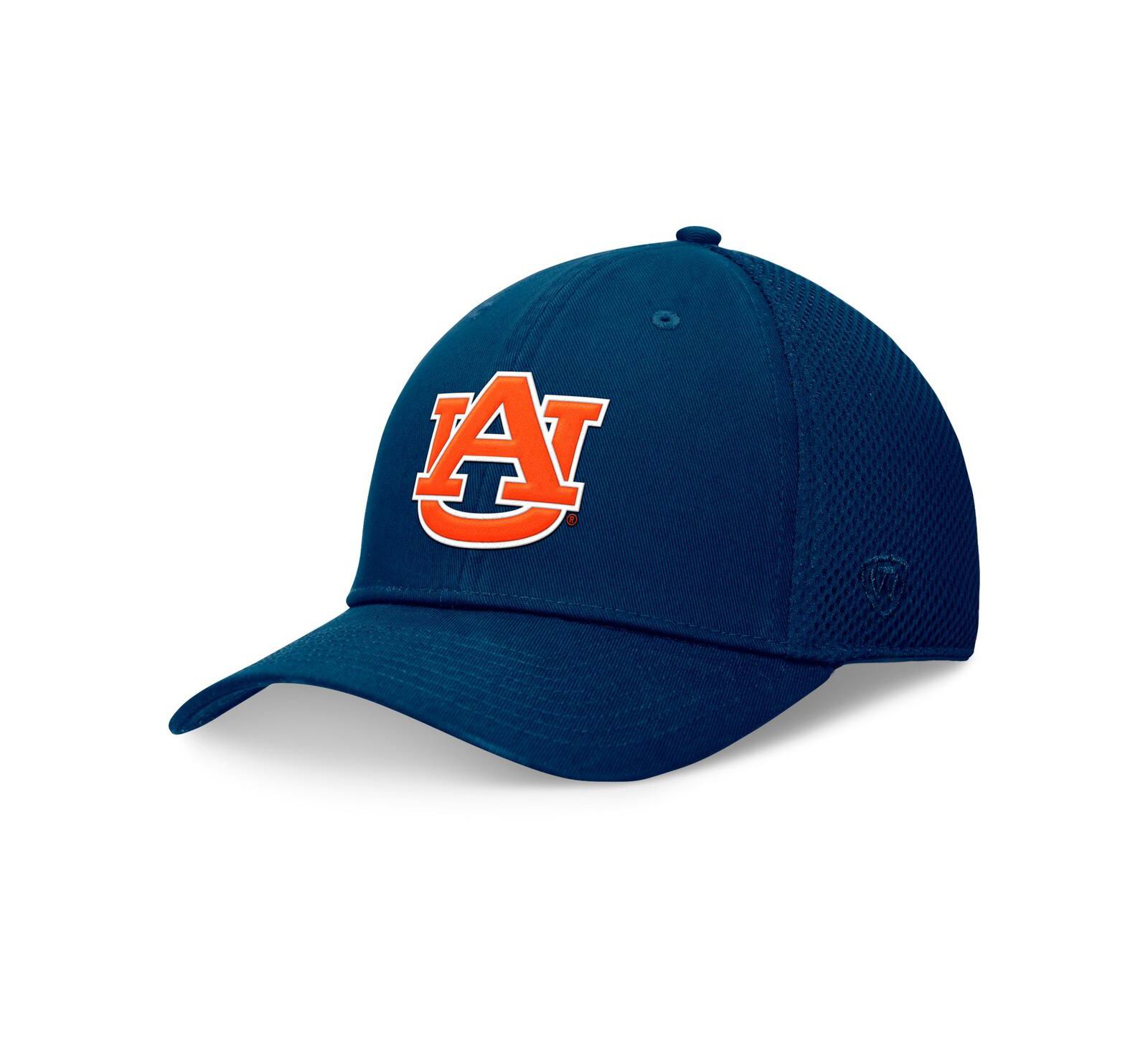 Мужская кепка Top of the World Navy Auburn Tigers Spacer Flex Hat