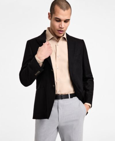 Nautica Мужской спортивный пиджак Modern-Fit Active Stretch Structure Weave
