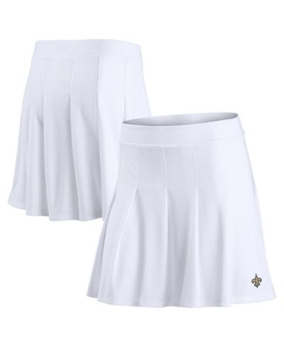 Юбка теннисная Fanatics Women's White New Orleans Saints