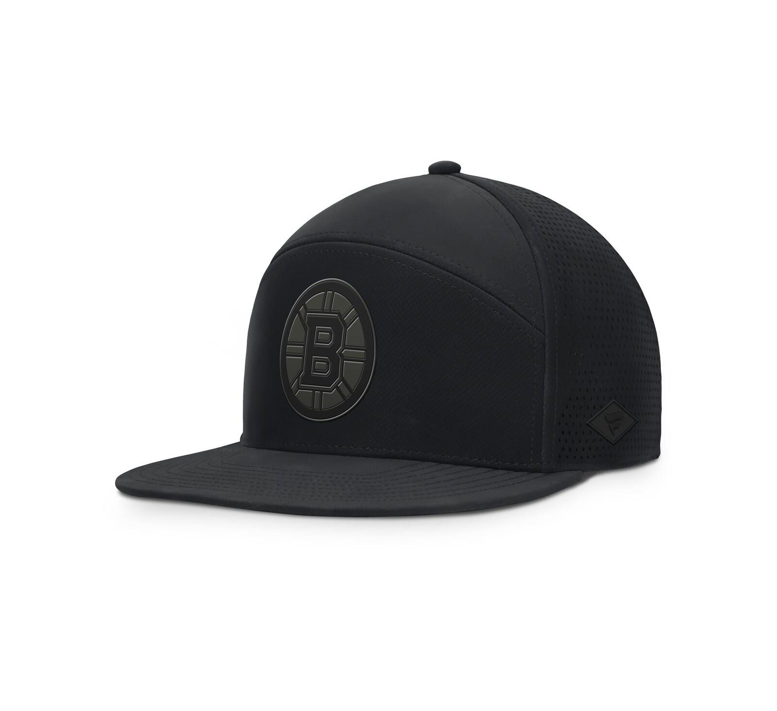 Fanatics Мужская регулируемая кепка Black Boston Bruins Front Office