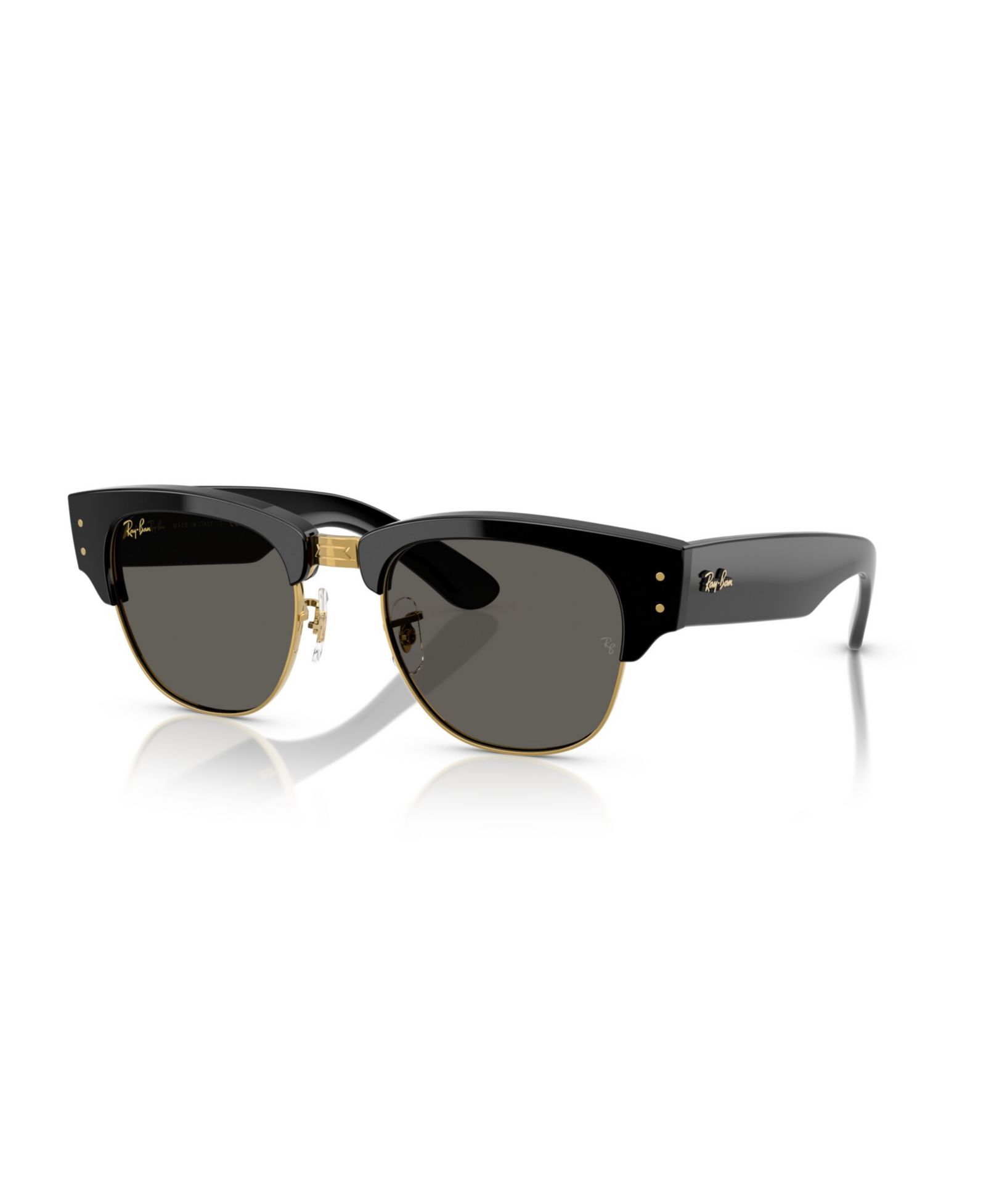 Ray-Ban Солнцезащитные очки унисекс Mega Clubmaster Blacked Out Collection, RB0316S