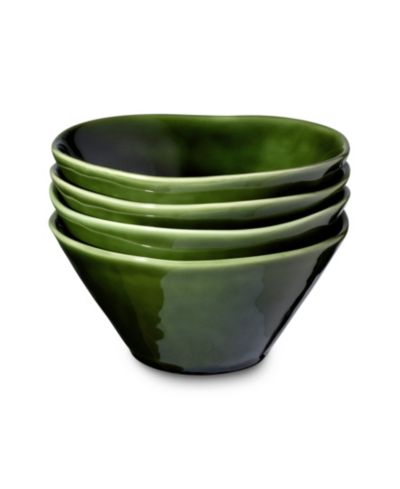 Certified International Verde Ice Cream Bowls, Set of 4