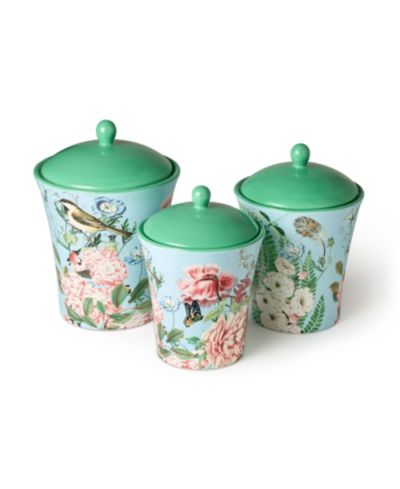 Набор из 3 контейнеров Certified International Flora