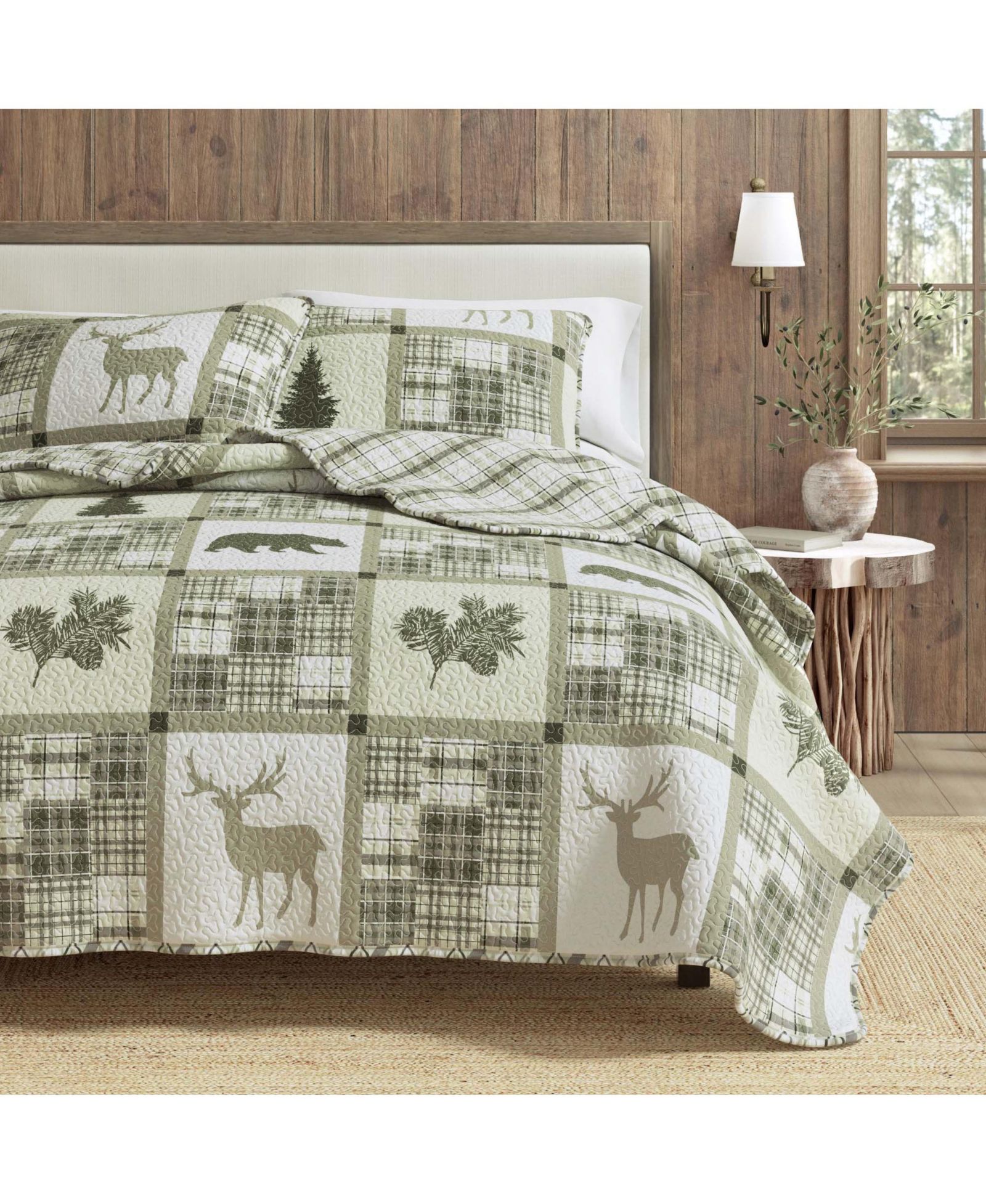 Linery & Co. Rustic Lodge All-Season Комплект из 3 покрывал