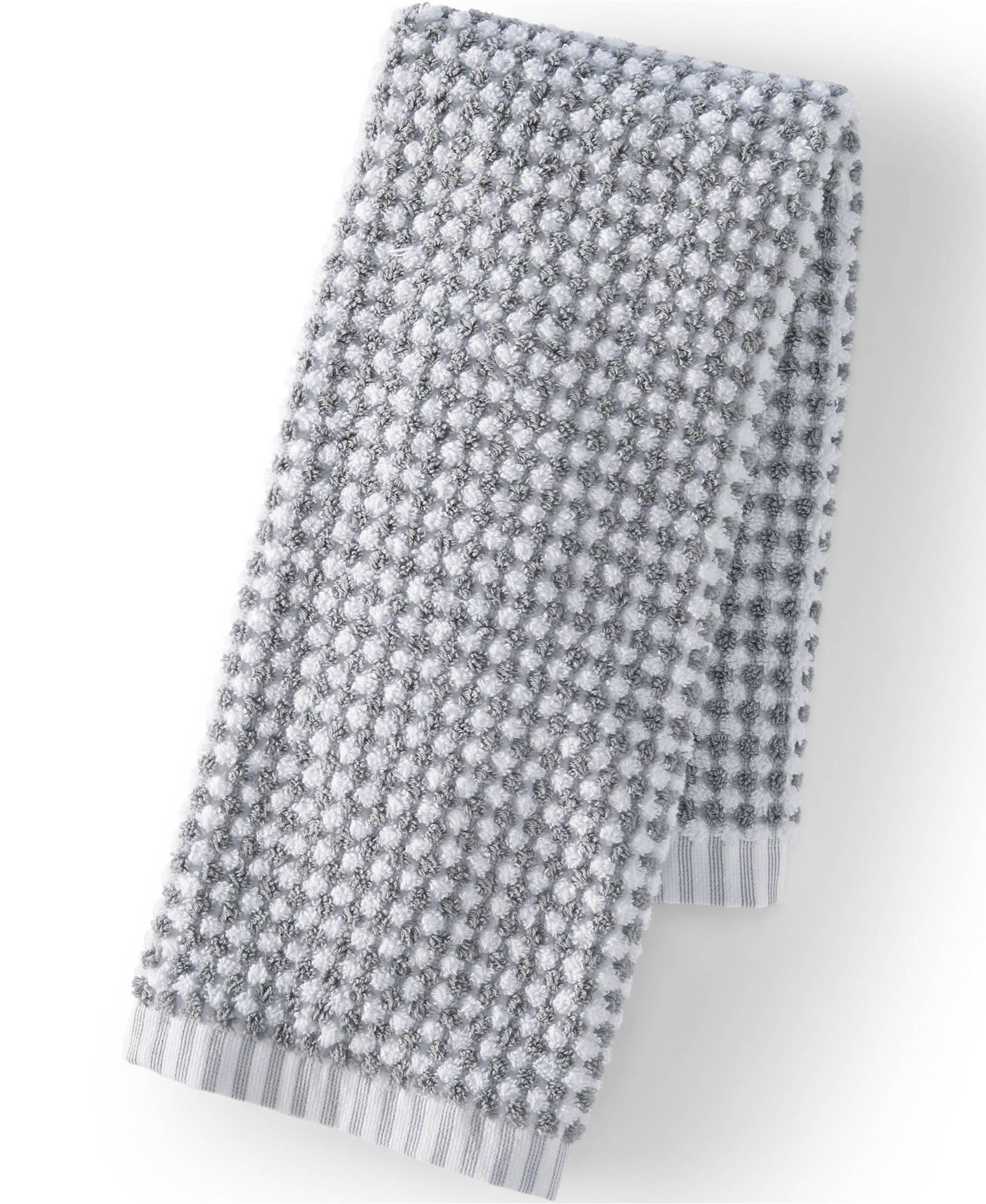 Lands' End Полотенце для рук хлопковое Gingham Quick-Dry
