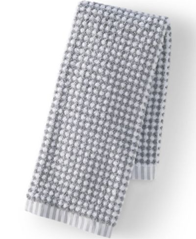 Lands' End Полотенце для рук хлопковое Gingham Quick-Dry