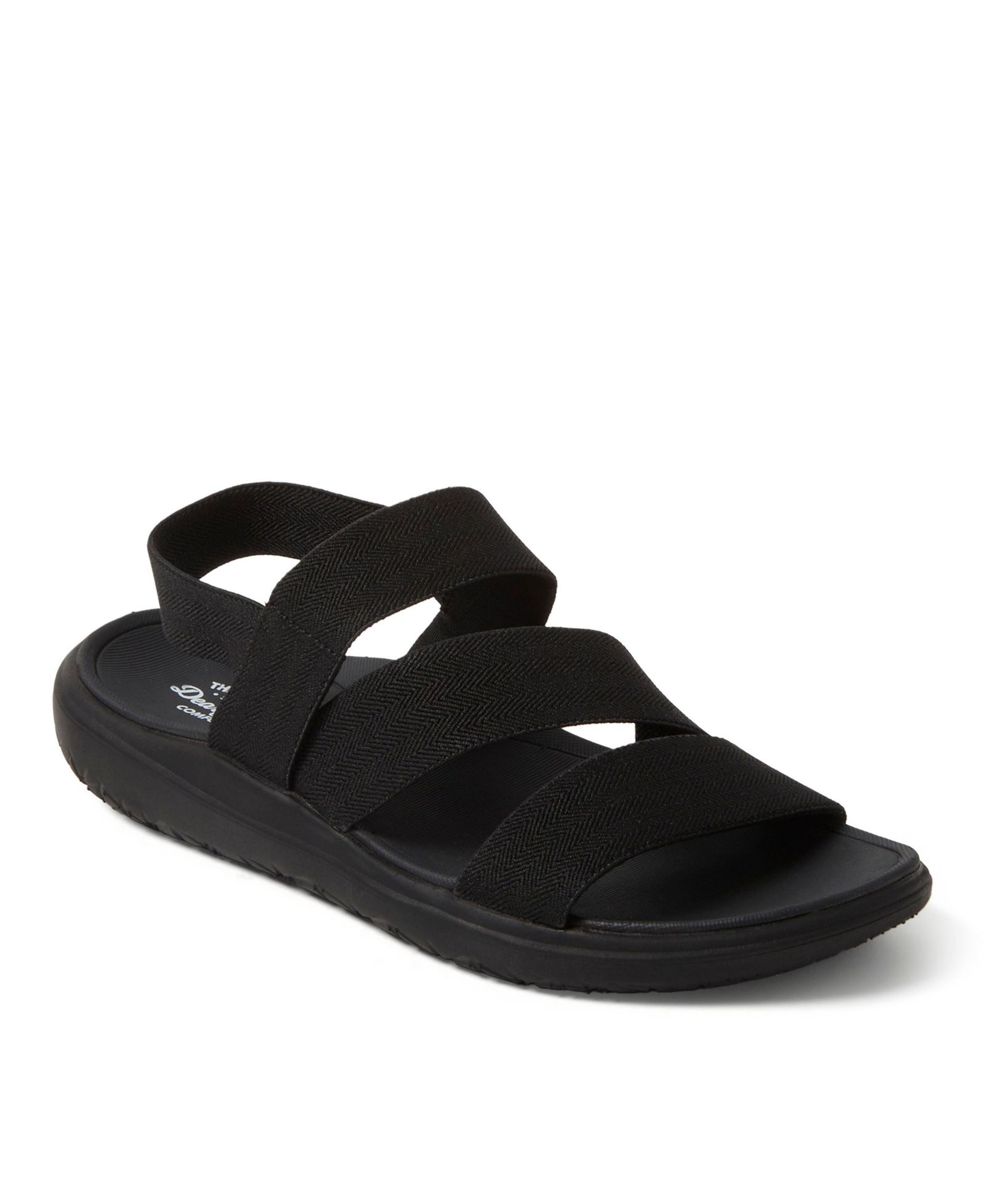 Женские сандалии Dearfoams Emilia Elastic Gore Strappy