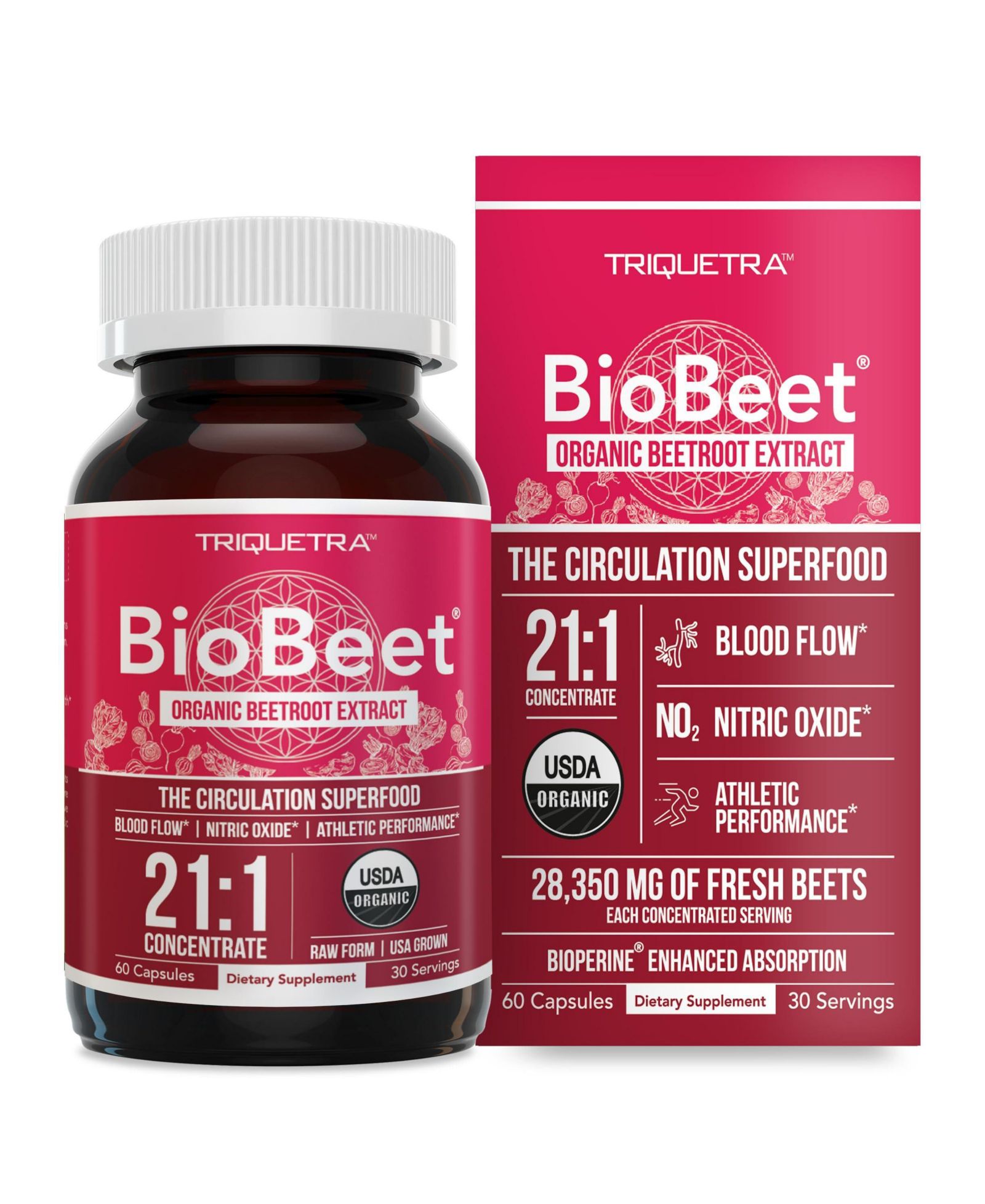 Биодобавка Triquetra Health BioBeet Beetroot Extract