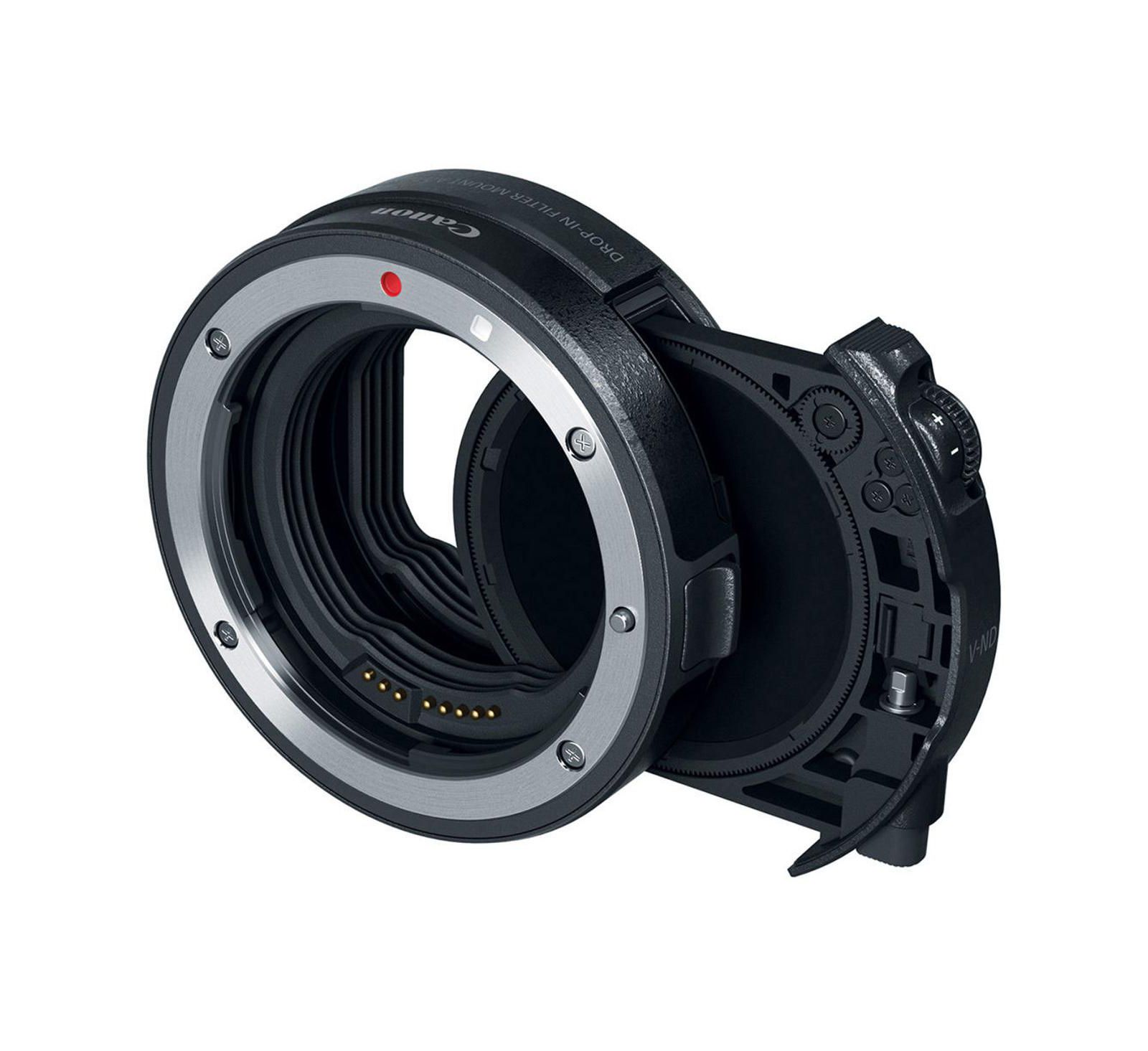 Canon EF-EOS R Drop-In Filter Mount Adapter with Variable ND Filter A for EF/EF-S Lenses