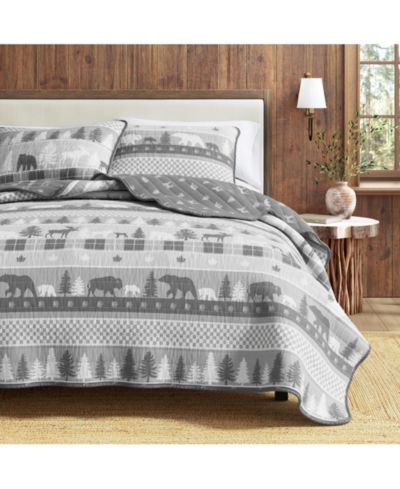 Rustic landscape grey