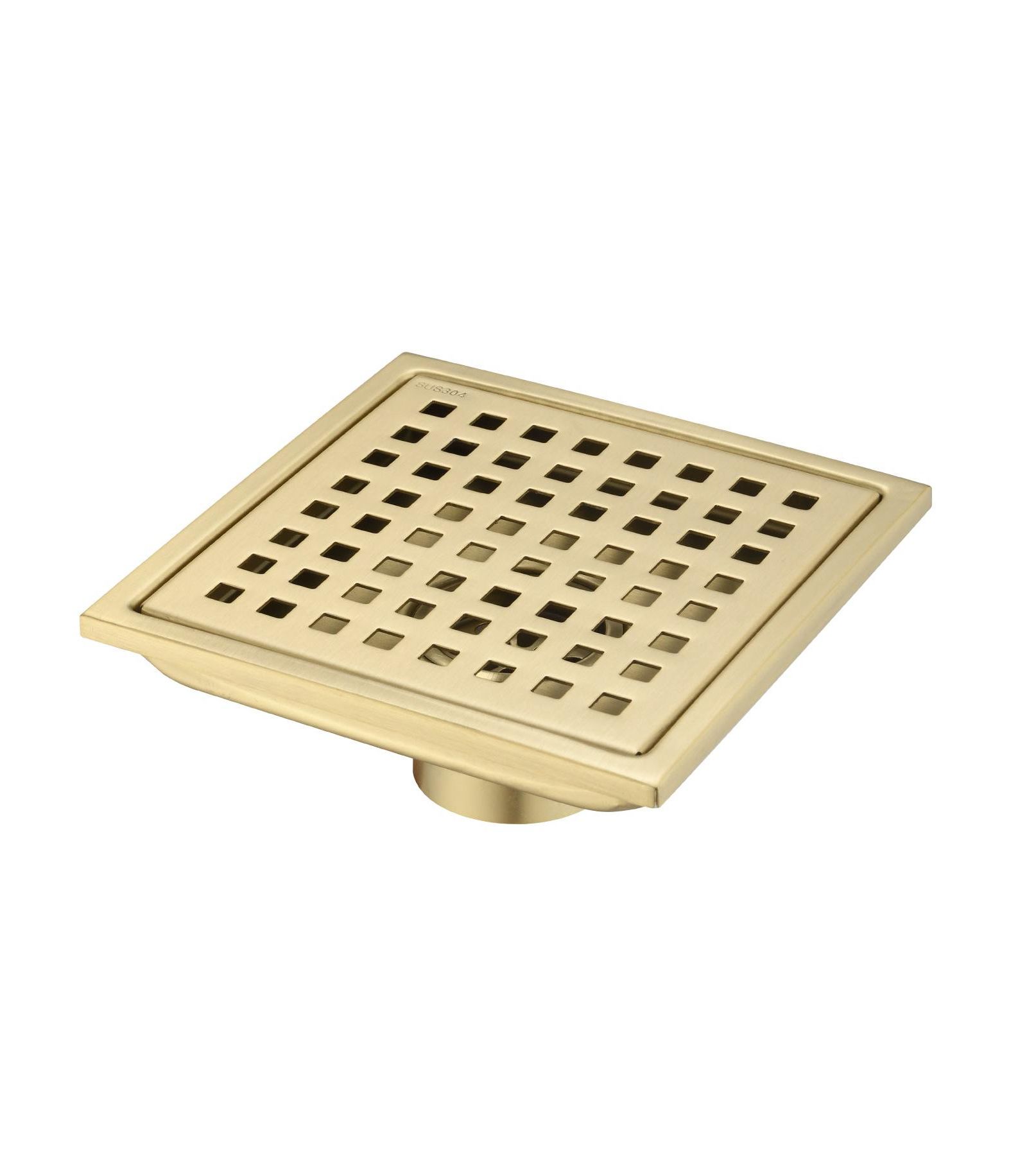 Квадратный слив для душевого пола 6 Inch Square Shower Floor Drain
