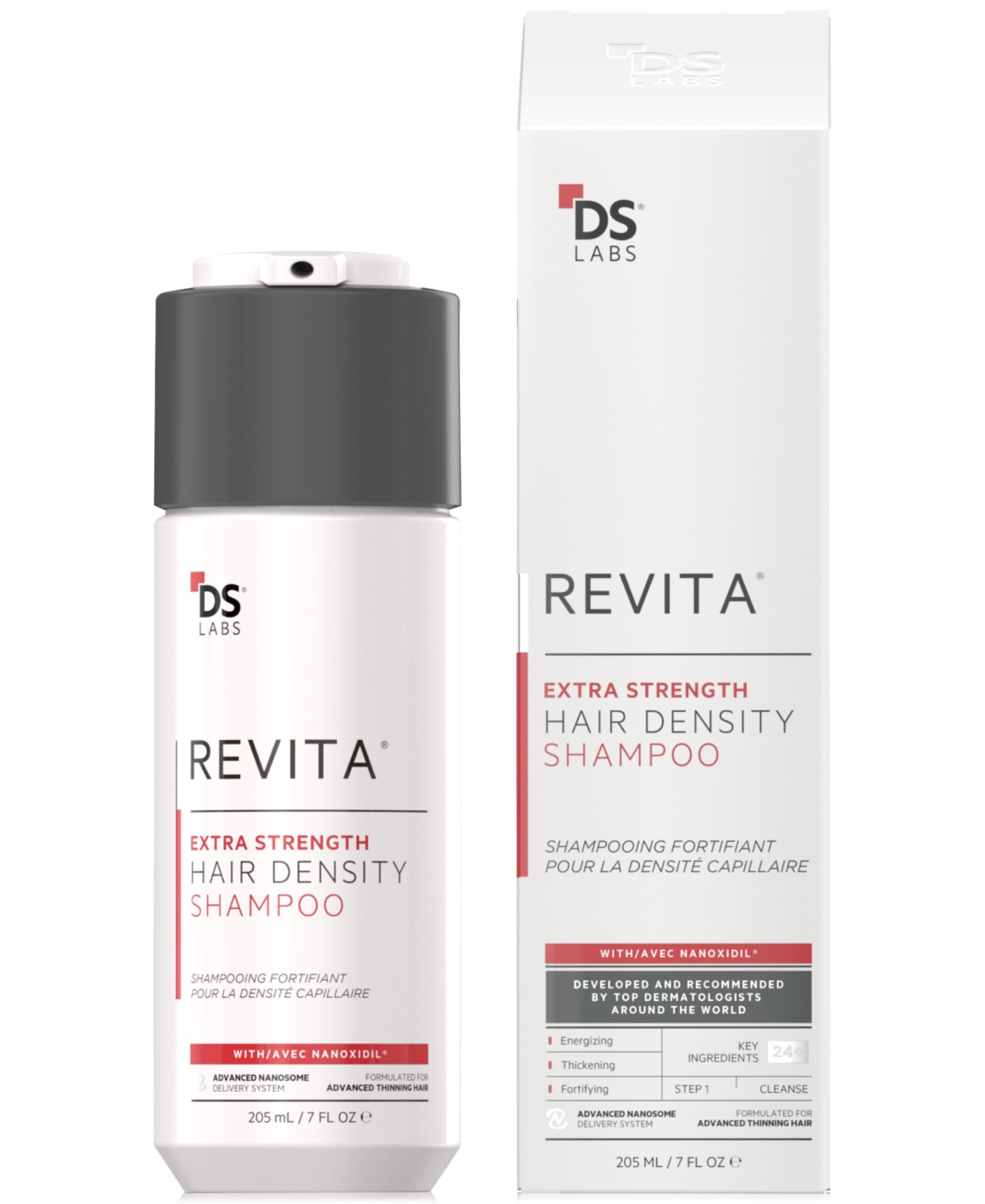 DS Laboratories Revita Extra Strength Hair Density Shampoo, 205 ml