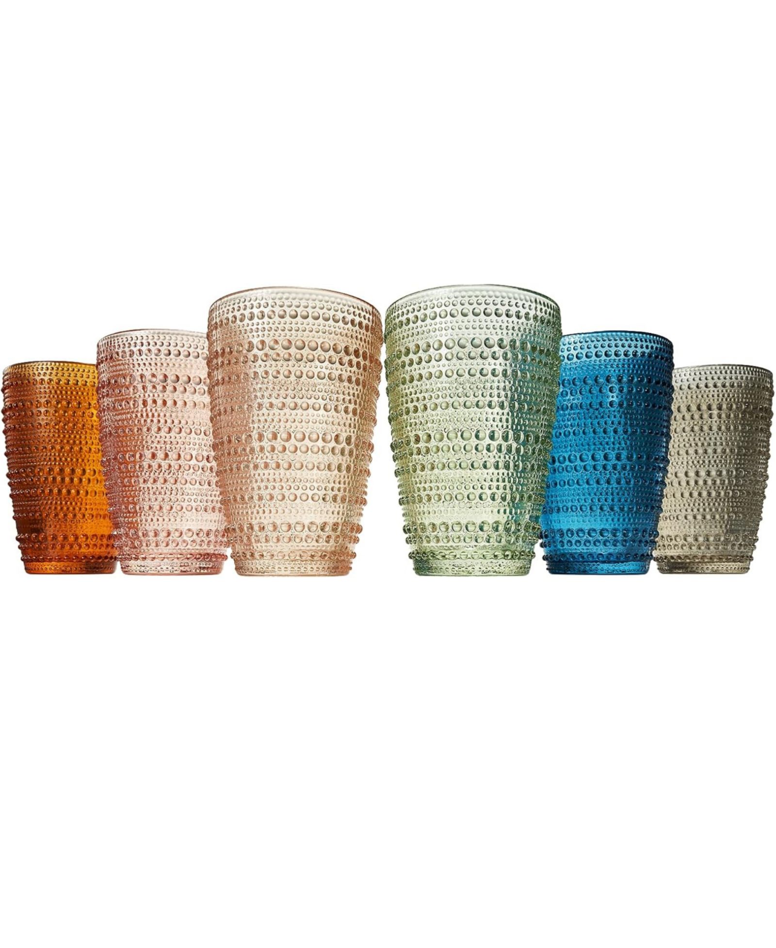 Набор из 6 бокалов The Wine Savant Khen Beaded Highball Tumbler
