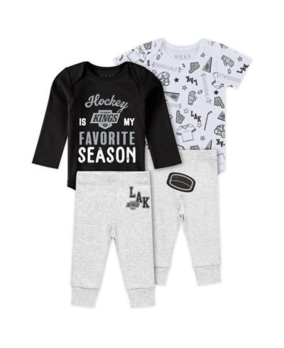 Комплект боди и брюк WEAR by Erin Andrews для новорожденных Los Angeles Kings Turn Me Around