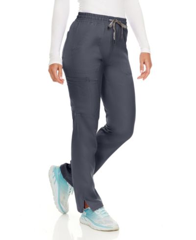 Женские брюки-карго Medichic Petite Terri Stretch Straight Leg Six Pocket, Ceil, X Large