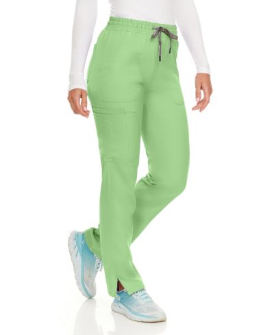 Женские брюки-карго Medichic Petite Terri Stretch Straight Leg Six Pocket, Ceil, X Large