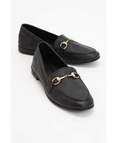 Forever & Always Shoes Women's Rory Leather Bit Loafers